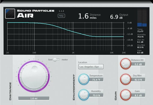 Студио софтуер Plug-In ефект Sound Particles Air (Perpetual) (Дигитален продукт) - 2