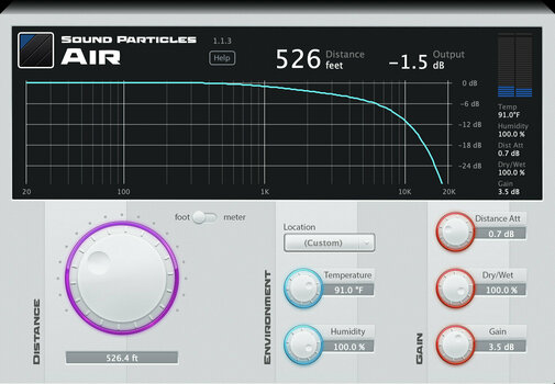 Studio software plug-in effect Sound Particles Air (Perpetual) (Digitaal product) - 3