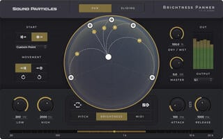 Tonstudio-Software Plug-In Effekt Sound Particles Brightness Panner (Digitales Produkt) - 1