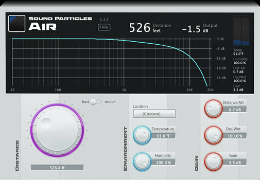 Studio software plug-in effect Sound Particles Doppler & Air (Perpetual) (Digitaal product) - 3