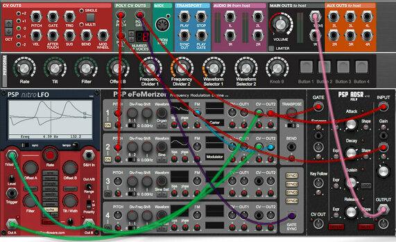 Studio software plug-in effect Cherry Audio PSP Poly Modular (Digitaal product) - 9