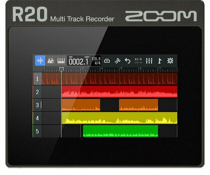 Multitrack kompakten studio Zoom R20 - 6