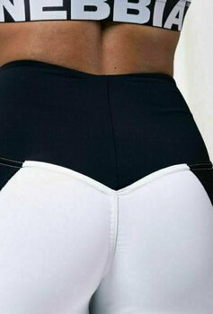 Fitness pantaloni Nebbia Power Your Hero Iconic Leggings White M Fitness pantaloni - 4