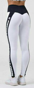 Fitness kalhoty Nebbia Power Your Hero Iconic Leggings White L Fitness kalhoty - 2