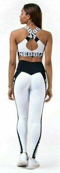 Pantaloni fitness Nebbia Power Your Hero Iconic Leggings White L Pantaloni fitness - 5