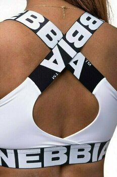 Fitness Underwear Nebbia Power Your Hero Iconic Sports Bra White S Fitness Underwear - 4