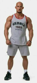 Fitness Hose Nebbia Legend Approved Shorts Light Grey 2XL Fitness Hose - 4