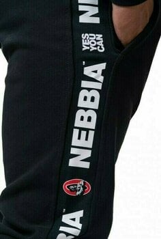 Fitness Trousers Nebbia Golden Era Sweatpants Black XL Fitness Trousers - 3