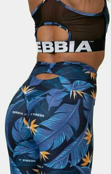 Fitnessbroek Nebbia High-Waist Ocean Power Leggings Ocean Blue M Fitnessbroek - 3