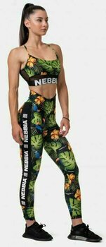 Bielizna do fitnessa Nebbia Earth Powered Sports Bra Jungle Green XS Bielizna do fitnessa - 6