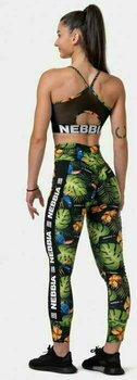 Фитнес бельо Nebbia Earth Powered Sports Bra Jungle Green XS Фитнес бельо - 7