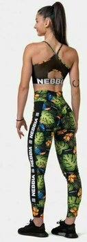 Fitness hlače Nebbia High-Waist Performance Leggings Jungle Green M Fitness hlače - 7