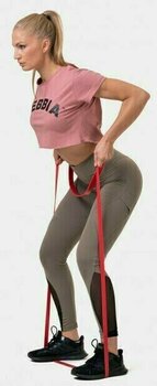 Fitness shirt Nebbia Loose Fit Sporty Crop Top Old Rose M Fitness shirt - 6