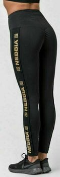 Fitness kalhoty Nebbia Gold Classic Leggings Black XS Fitness kalhoty - 2