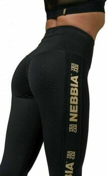 Fitness nohavice Nebbia Gold Classic Leggings Black XS Fitness nohavice - 3