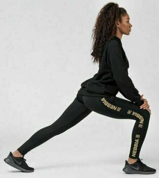 Fitness kalhoty Nebbia Gold Classic Leggings Black XS Fitness kalhoty - 6