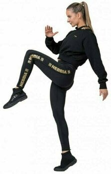 Pantalon de fitness Nebbia Gold Classic Leggings Black XS Pantalon de fitness - 7