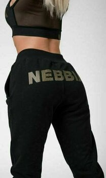 Fitness Hose Nebbia Gold Classic Sweatpants Black S Fitness Hose - 4