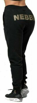Fitness kalhoty Nebbia Gold Classic Sweatpants Black L Fitness kalhoty - 2