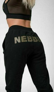 Fitness nohavice Nebbia Gold Classic Sweatpants Black L Fitness nohavice - 4