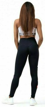 Fitness Hose Nebbia High Waist Labels Leggings Black S Fitness Hose - 8