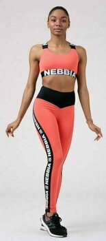 Fitness Hose Nebbia Power Your Hero Iconic Leggings Peach M Fitness Hose - 5