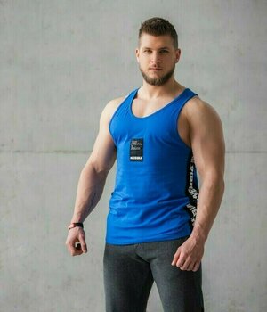 Majica za fitnes Nebbia Tank Top Your Potential Is Endless Blue XL Majica za fitnes - 5