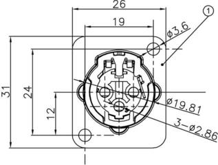 XLR-Stecker Enova XL13MB XLR-Stecker - 3