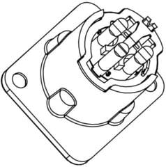XLR-Stecker Enova XL13MB XLR-Stecker - 5
