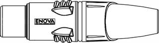 XLR-Stecker Enova XL25FB XLR-Stecker - 6