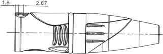 XLR-Stecker Enova XL23MB-W XLR-Stecker - 5