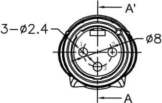 XLR-Stecker Enova XL23MB-W XLR-Stecker - 6