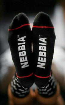 Fitness Socken Nebbia N-Pattern Knee-High Socks Black 35-38 Fitness Socken - 6