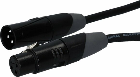 Mikrofonkabel Enova EC-A1-XLFM-1 Schwarz 1 m - 3
