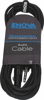 Mikrofonní kabel Enova EC-A1-XLFPLM3-1 Černá 1 m - 4