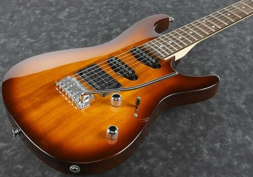 Elektrická gitara Ibanez GSA60-BS Brown Sunburst - 4