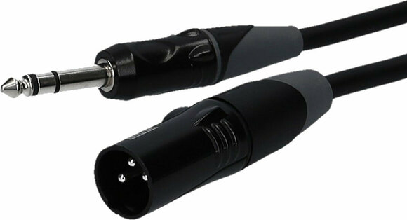 Mikrofon kábel Enova EC-A1-XLMPLM3-1 Fekete 1 m - 3