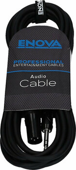 Câble pour microphone Enova EC-A1-XLMPLM3-3 Noir 3 m - 4