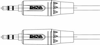 Audio kabel Enova EC-A2-PSMM3-2 2 m Audio kabel - 1