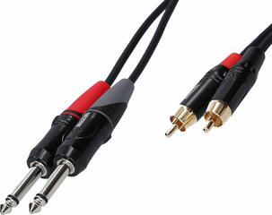 Audiokabel Enova EC-A3-CLMPLM-1 1 m Audiokabel - 1