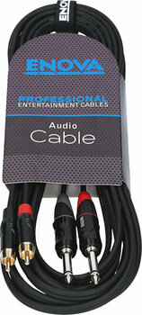 Audio kábel Enova EC-A3-CLMPLM-1 1 m Audio kábel - 4