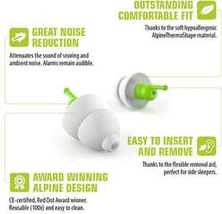 Earplugs Alpine SleepSoft Earplugs - 3