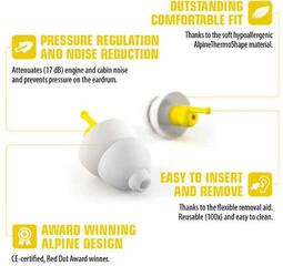 Earplugs Alpine FlyFit Earplugs - 2