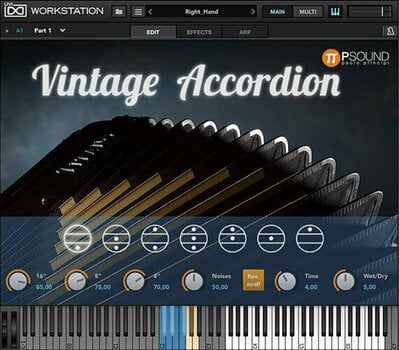 Virtuális hangszer PSound Vintage Accordion (Digitális termék) - 2