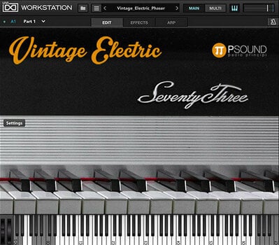 VST Instrument Studio programvara PSound Vintage Electric (Digital produkt) - 2