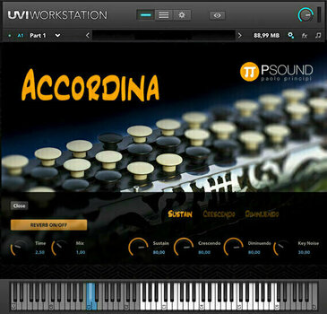 Software de estúdio de instrumentos VST PSound Accordina (Produto digital) - 2