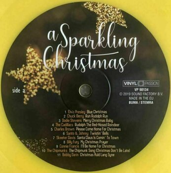 Vinyl Record Various Artists - A Sparkling Christmas (Yellow Coloured Vinyl) (LP) - 2