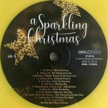 Disco de vinilo Various Artists - A Sparkling Christmas (Yellow Coloured Vinyl) (LP) - 3
