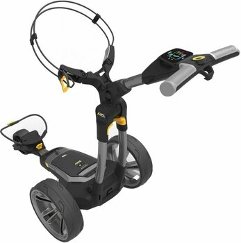 Elektrický golfový vozík PowaKaddy CT6 EBS GPS 36 Holes Lithium EU Gun Metal Elektrický golfový vozík - 2