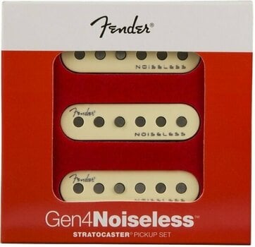 Pickup simples Fender Gen 4 Noiseless Stratocaster Vintage White - 3